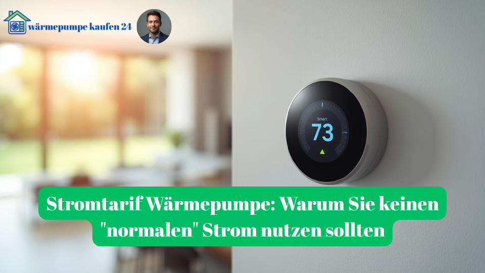 Stromtarif Wärmepumpe: Warum Sie keinen "normalen" Strom nutzen sollten