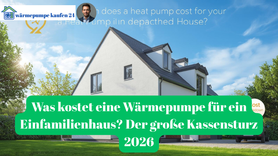 Was kostet eine Wärmepumpe für ein Einfamilienhaus