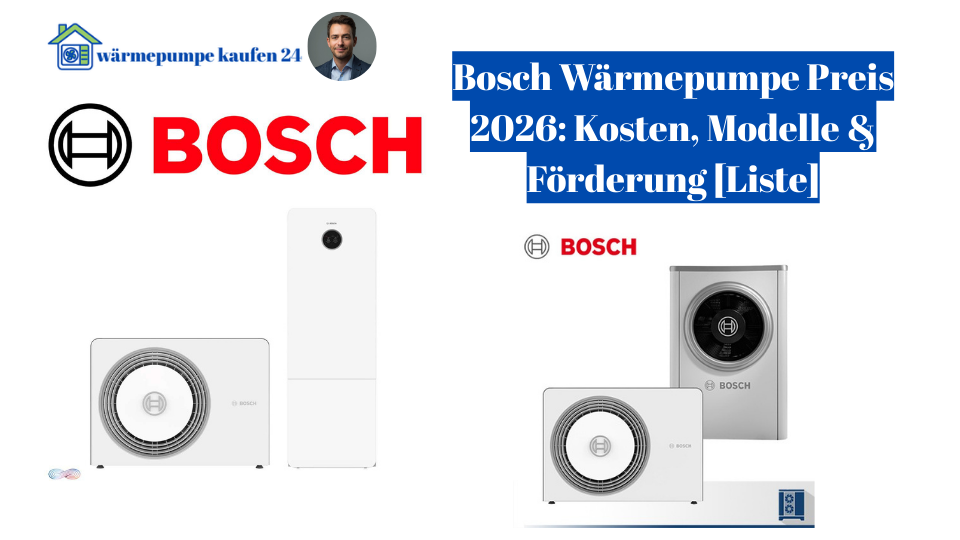 Bosch Wärmepumpe Preis