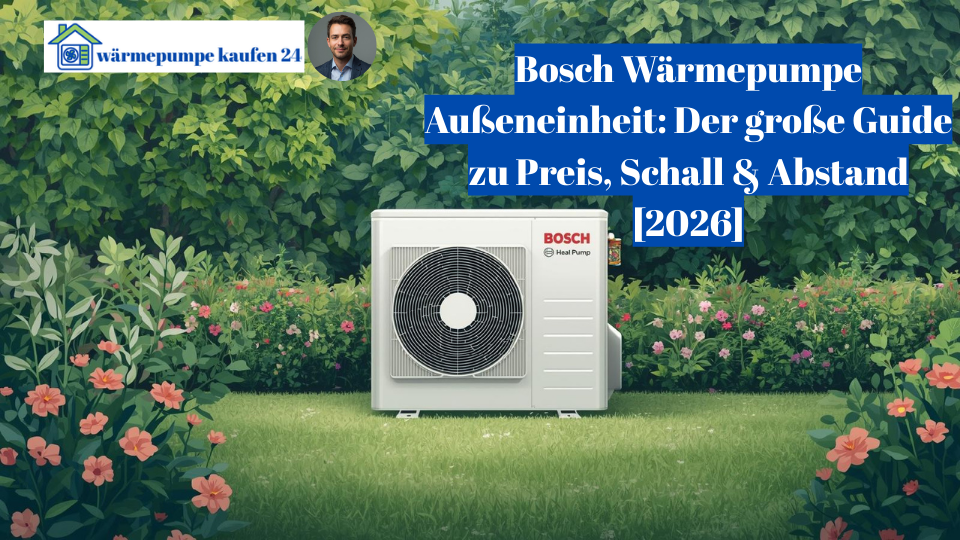Bosch Wärmepumpe Außeneinheit