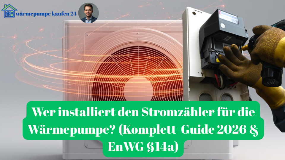 Wer installiert den Stromzähler für die Wärmepumpe?