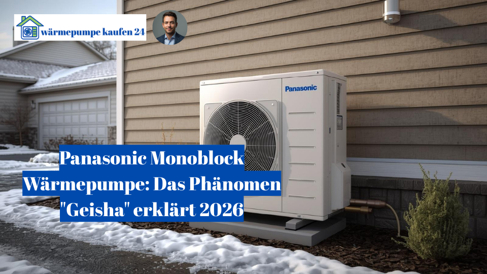 Panasonic Monoblock Wärmepumpe
