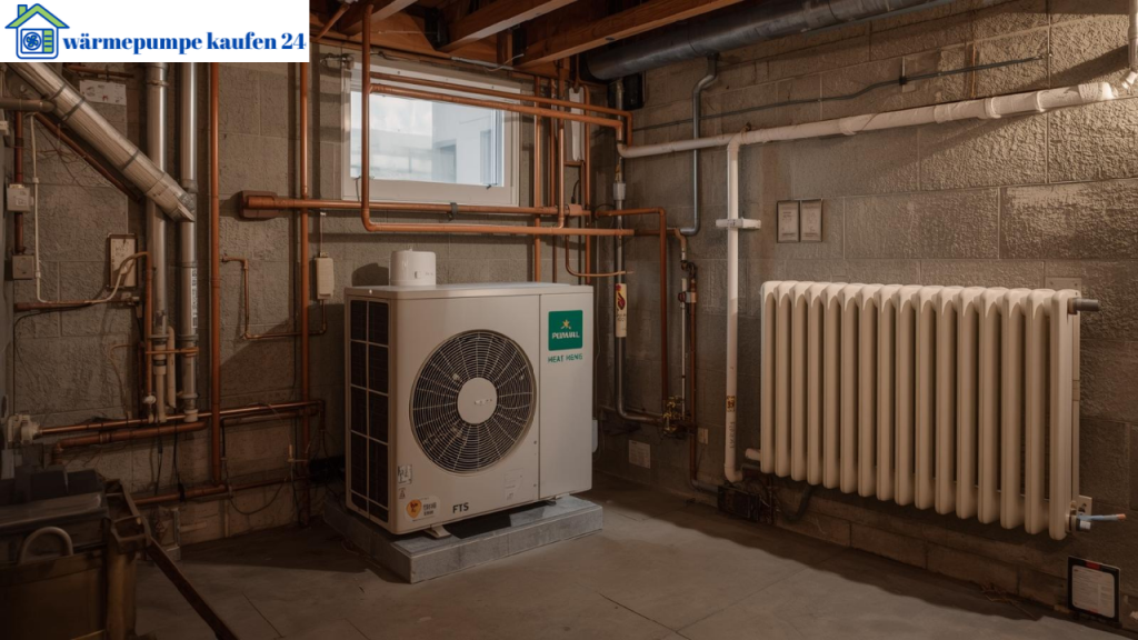 Wärmepumpe mit Heizkörpern