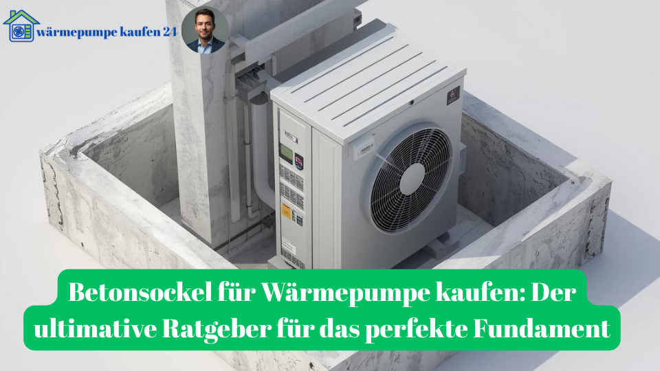 Betonsockel für Wärmepumpe kaufen