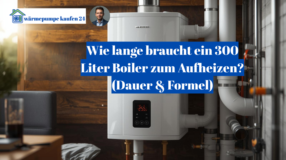 Wie lange braucht ein 300 Liter Boiler zum Aufheizen