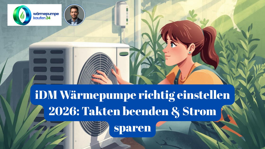 iDM Wärmepumpe richtig einstellen