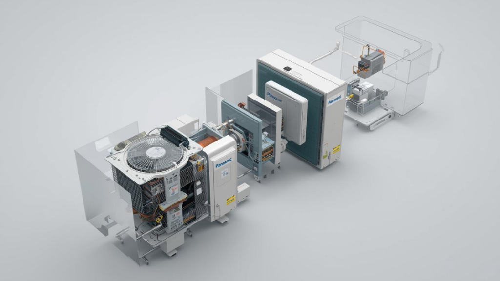 Panasonic Wärmepumpe 9 kW