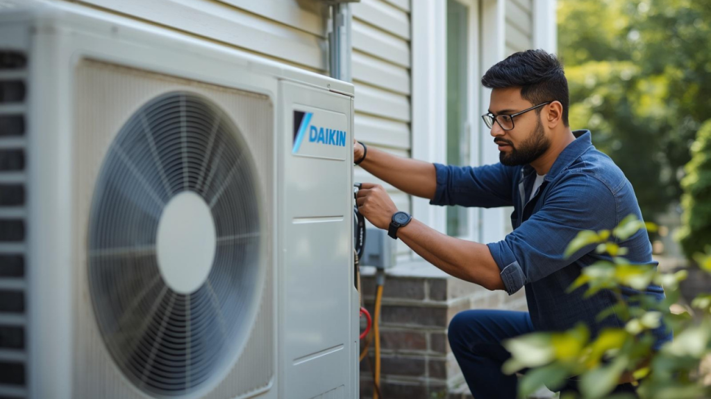 Daikin Wärmepumpe Wartung