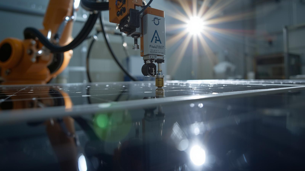 Solarmodul Test