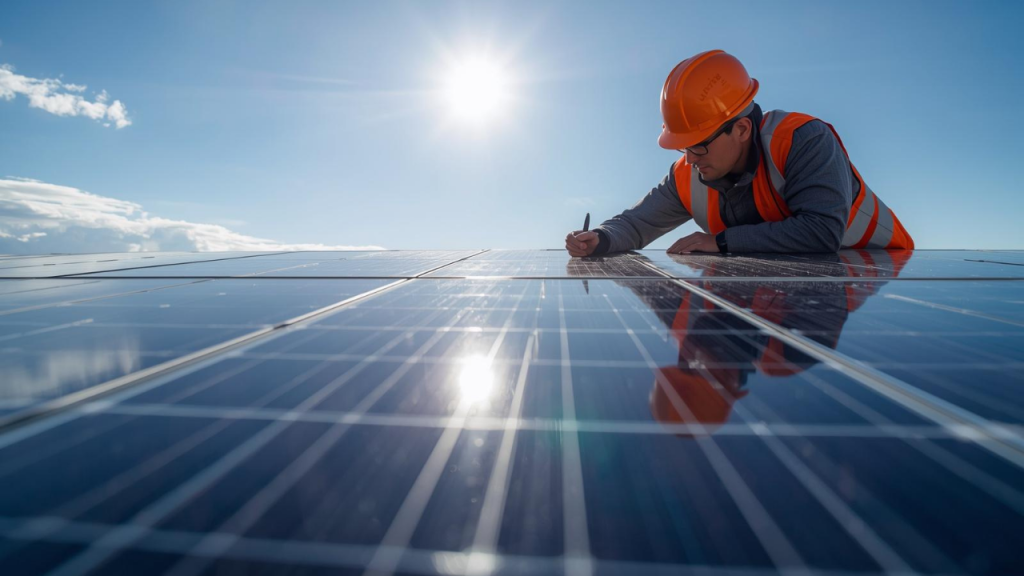 Photovoltaik Module Test 