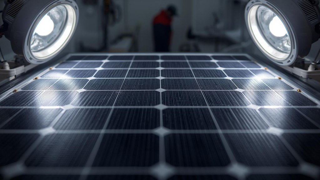 Photovoltaik Module Test 