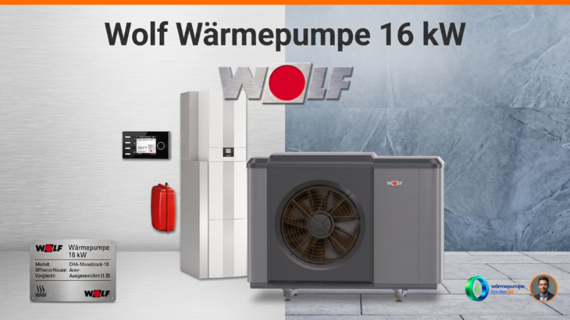 Wolf Wärmepumpe 16 kW