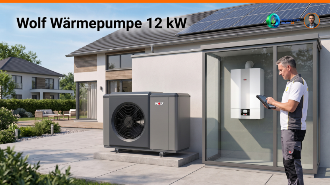 Wolf Wärmepumpe 12 kW