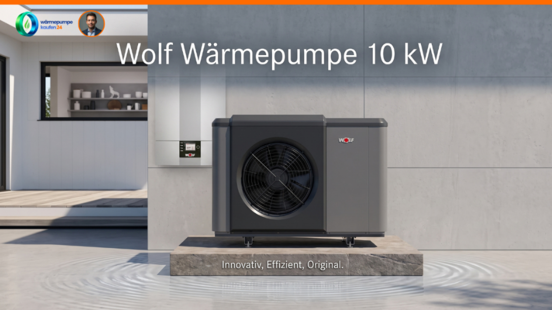 Wolf Wärmepumpe 10 kW