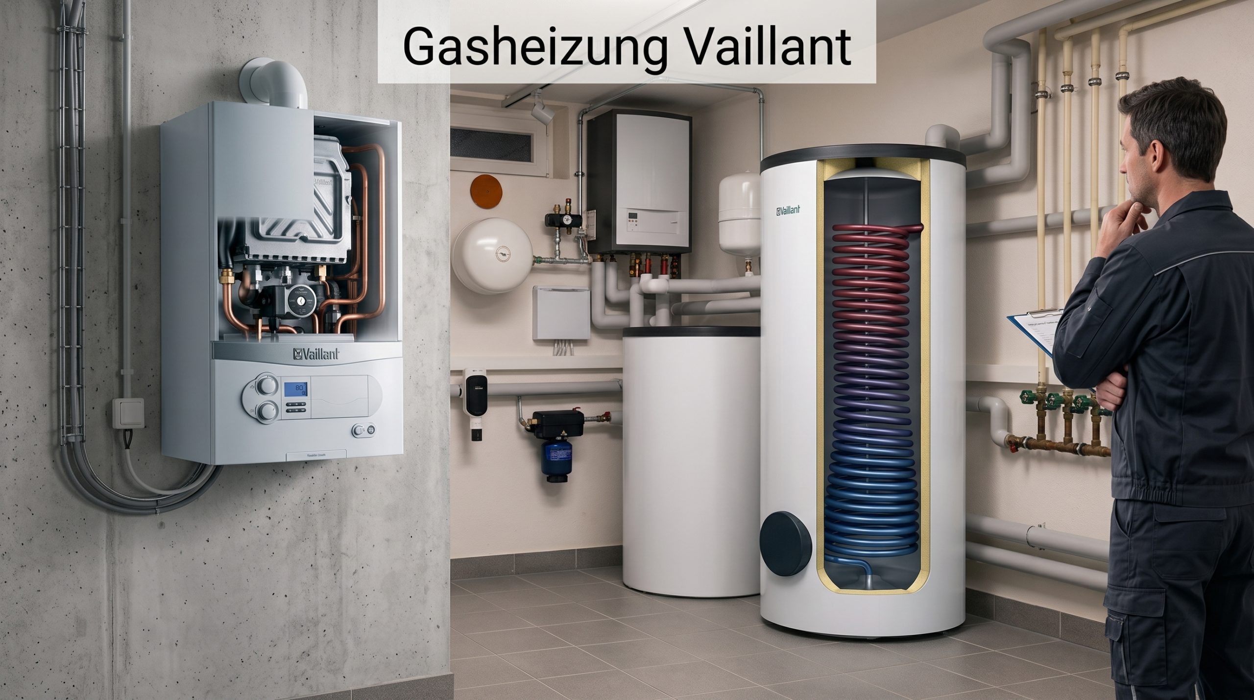 Gasheizung Vaillant