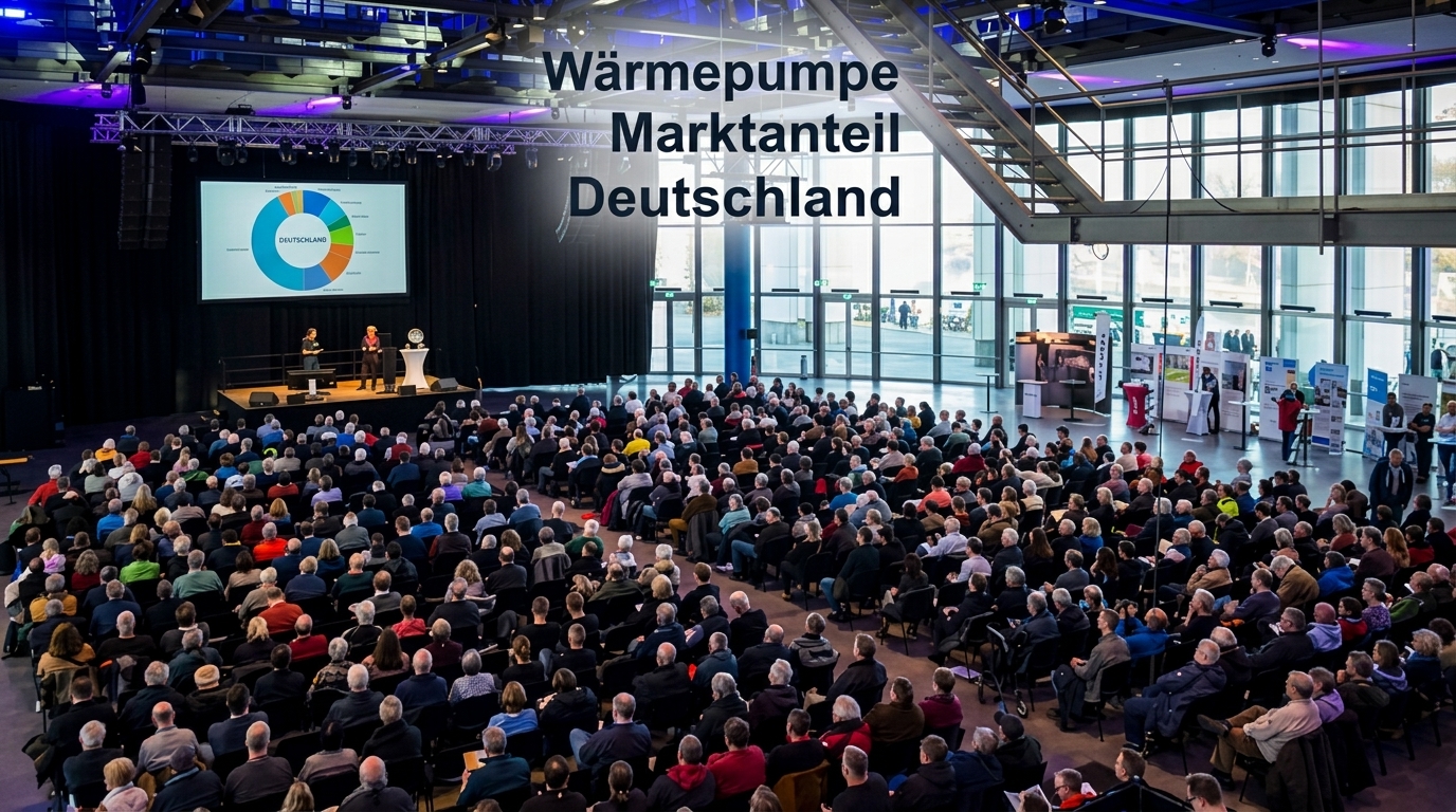 wärmepumpe marktanteil deutschland