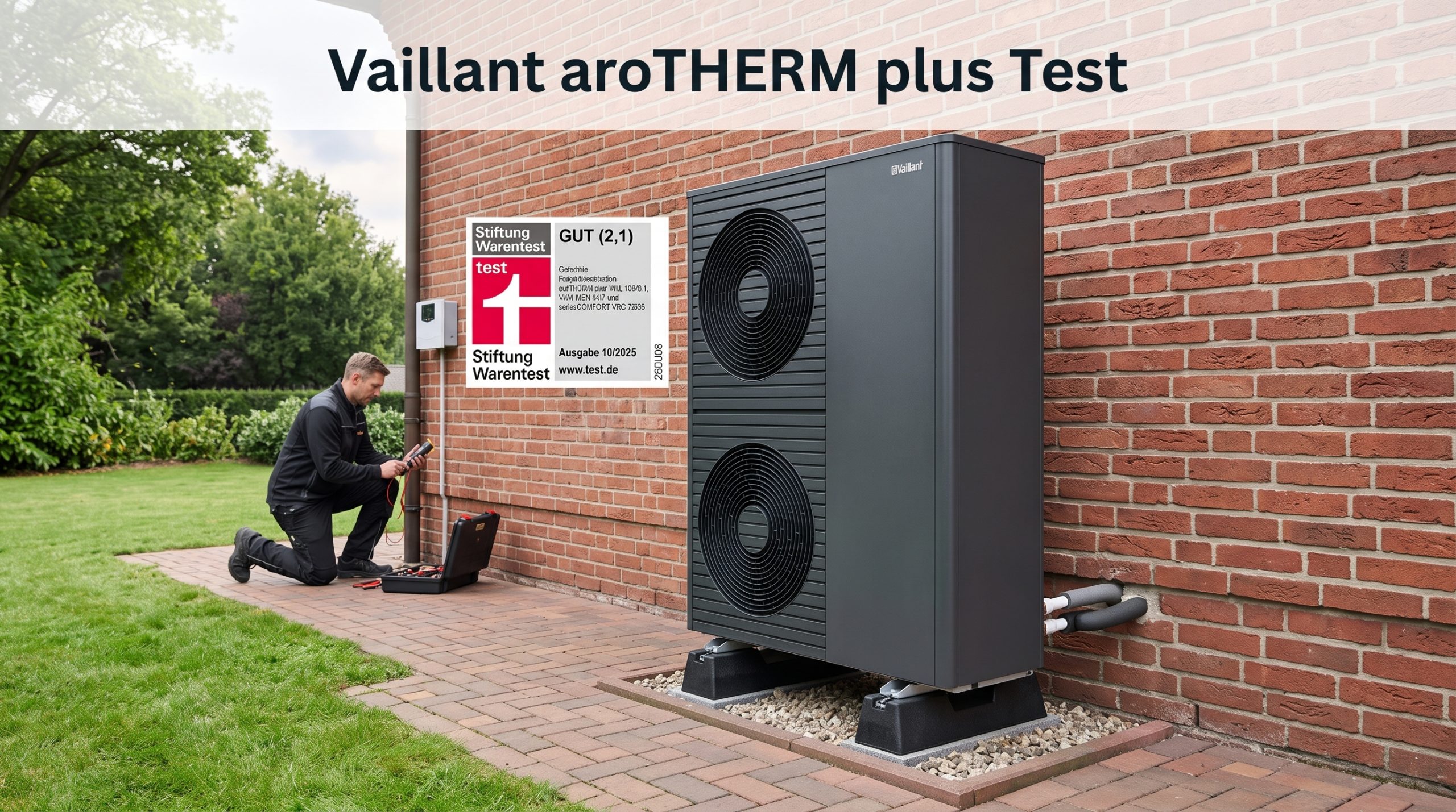 Vaillant aroTHERM plus Test