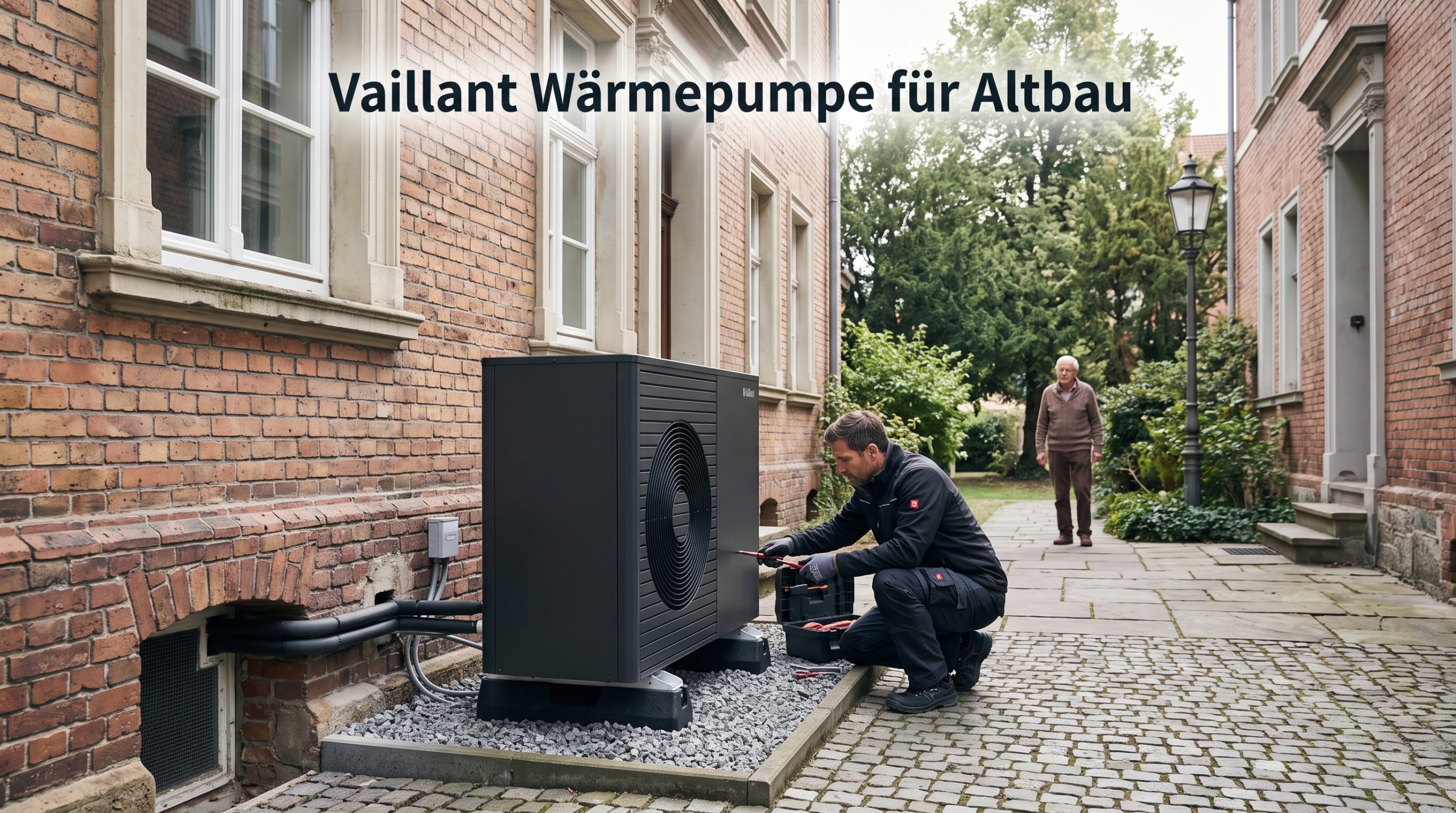 Vaillant Wärmepumpe für Altbau