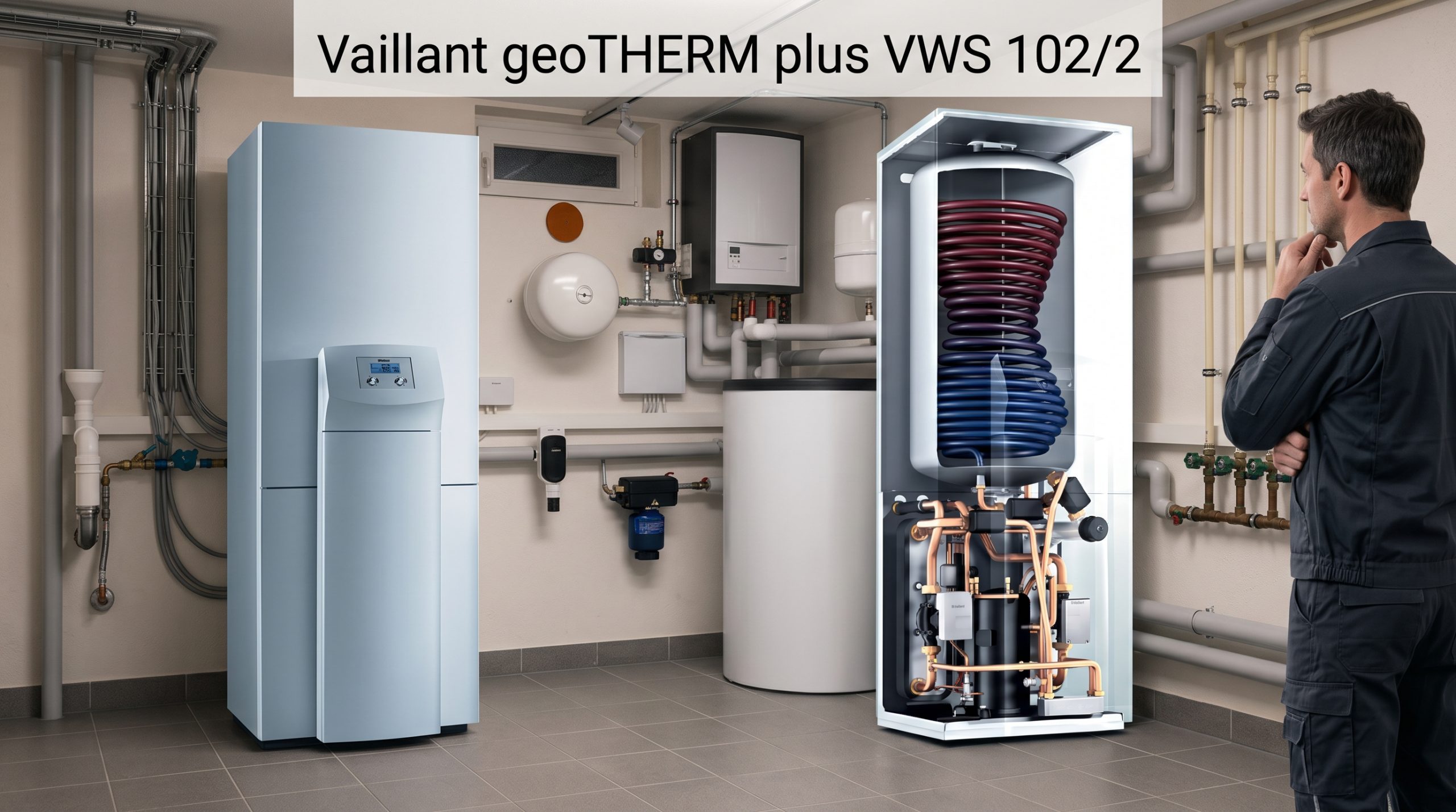 Vaillant geoTHERM plus VWS 1022